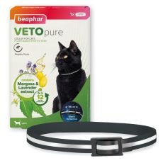 Beaphar VETOpure Plant-Based Protection Reflective Flea Collar for Cats