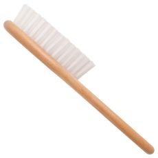 Ancol Ergo Wood Handle Soft Bristle Brush - Small