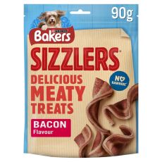 Bakers Sizzlers Bacon Dog Treat - 6x90g