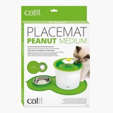 Catit Peanut Placemat Green - Medium