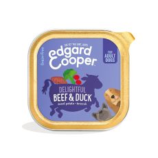 Edgard Cooper Adult Dog Food - Beef & Duck (11x150g) 