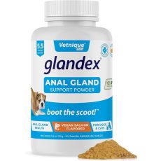 Glandex Anal Gland Support Vegan Powder - Salmon Flavour