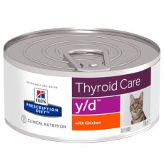 Hills Feline Y/D Wet Food (24 x 156g Tins)