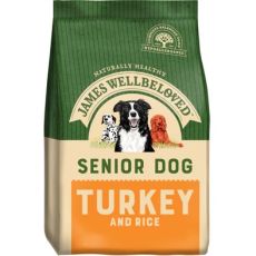 James Wellbeloved Grain Free Senior Dog Food - Turkey & Veg 10kg