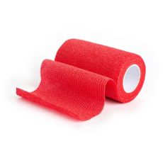 PetFlex Cohesive Bandage - Red (Single)