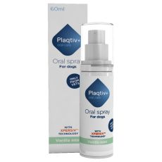 Plaqtiv+ Oral Spray for Dogs - Vanilla Mint (60ml)
