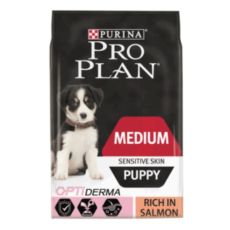 Pro Plan Puppy Medium - Sensitive Skin with Opti-Derma (Salmon) 3kg