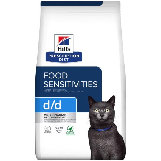 Hills Feline D D Duck Green Pea 1.5kg