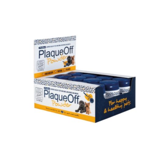 Vet Pharmacy | Plaque Off Powder for Dogs & Cats (12x60g) | Cat Dental Care