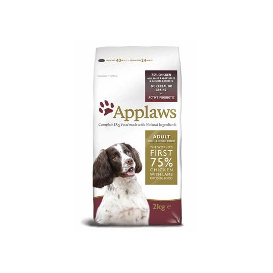 Applaws Small Medium Breed Dog Food Chicken Lamb 2kg