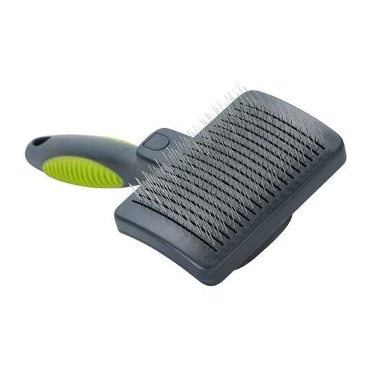 Self cleaning slicker brush for best sale dogs