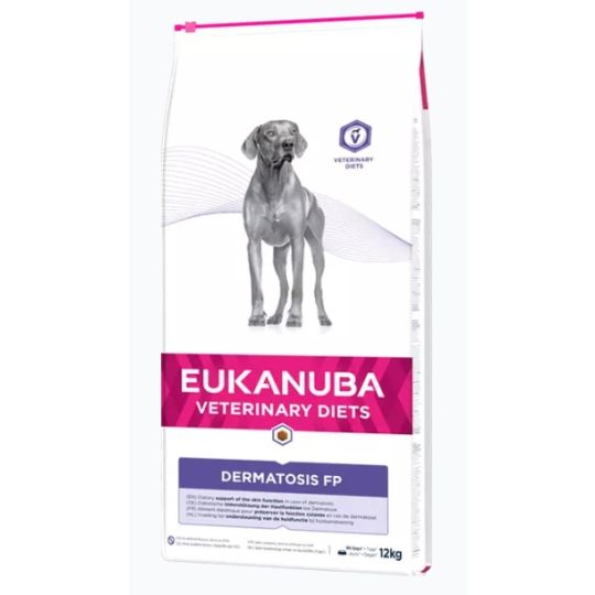 Eukanuba dermatosis fp veterinary diets 12kg on sale