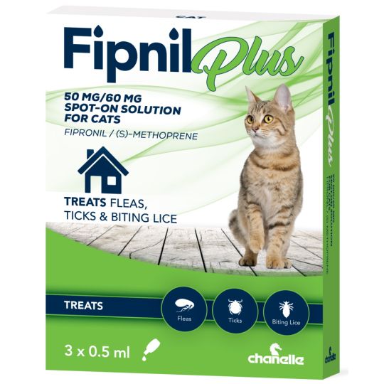 Fipnil Plus for Cats 3 s