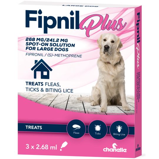 Frontline plus spot on large dog online