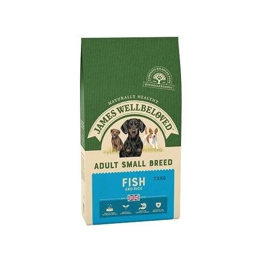 James wellbeloved fish sales and rice small breed