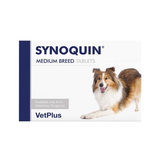 Synoquin Chewable Tablets 120 s Medium Breed Dog