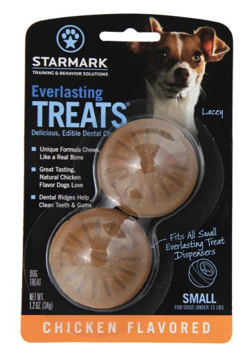 Vet Pharmacy Starmark Everlasting Ball Treats for Dogs Chicken Refills Dog Treats