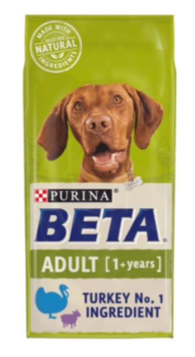 Beta adult dog food outlet