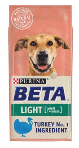 BETA Adult Dog Food Turkey Light
