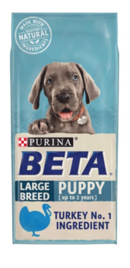 Beta large puppy sales food