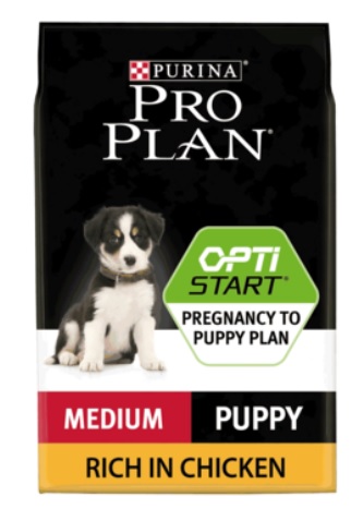 Pro Plan Puppy Medium Dog Food with Opti Start Chicken