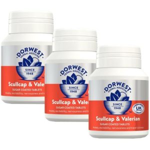 Dorwest Scullcap & Valerian Tablets 100s